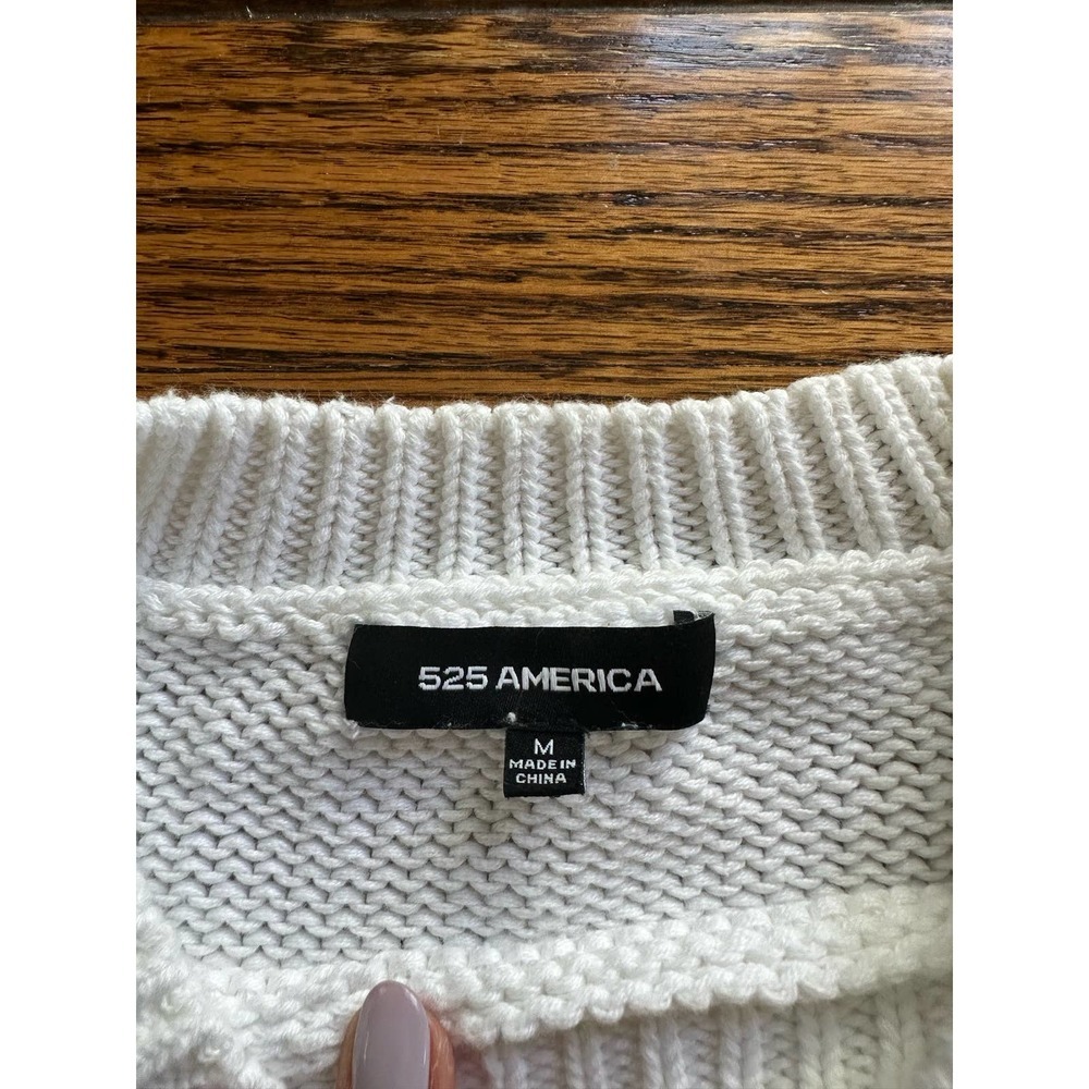 525 America Smiley Sweater Size M - Picture 4 of 6